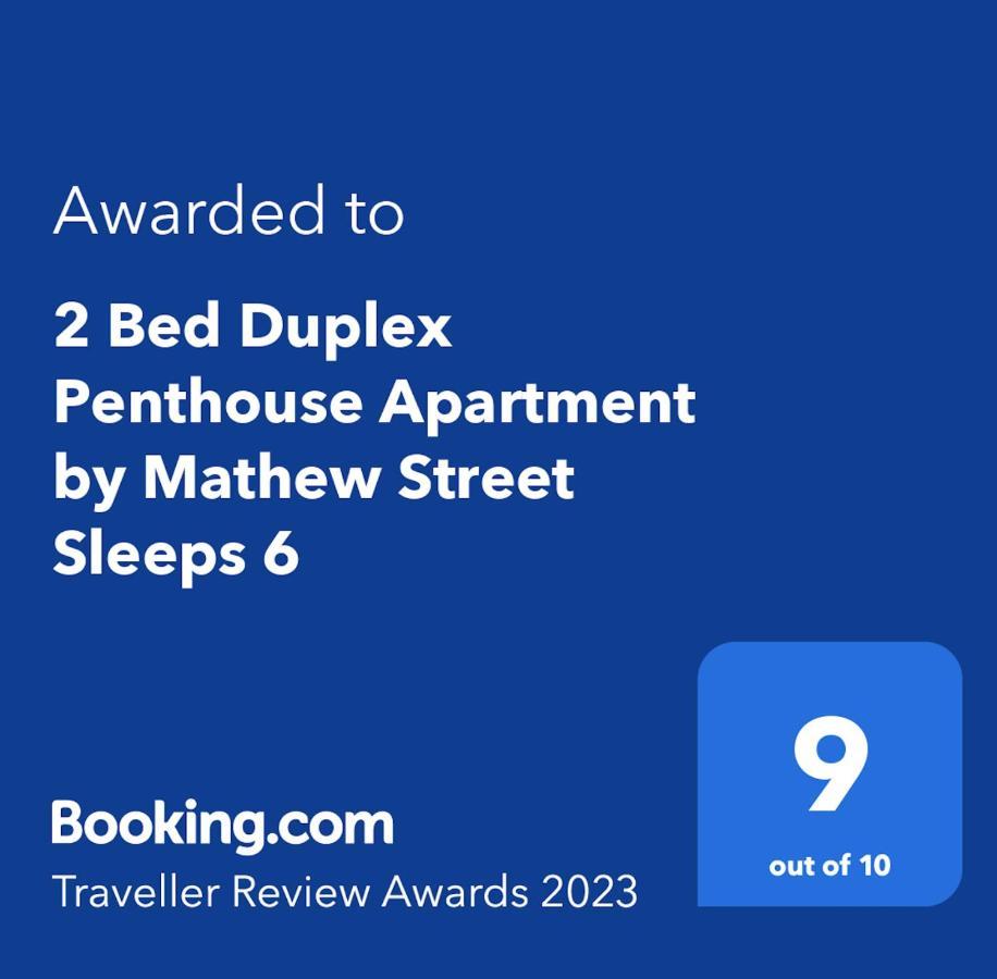 2 Bed Duplex Penthouse Apartment By Mathew Street Sleeps 6 Liverpool Dış mekan fotoğraf